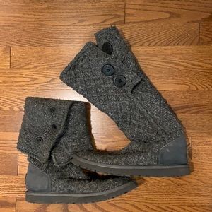 Gray Ugg boots